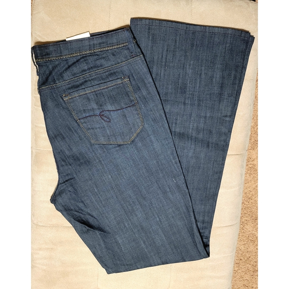 Guess Dark Rinse Wash Flare Jeans